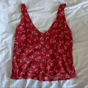 Abercrombie Wide Strap Slip Cami